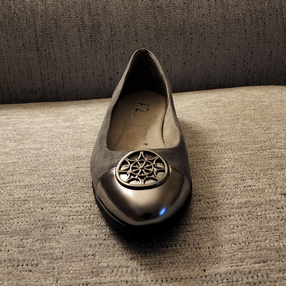 NIB Aerosole Trend Brook Grey flat - Picture 2 of 3